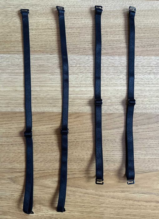 Бретели, бретельки для лифчика чёрные