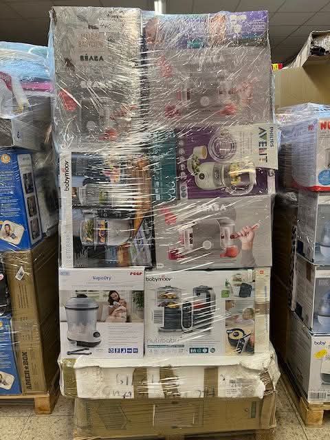 Palety Mix Akcesoria Baby/Kids Markowe z atestem CE