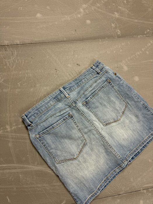 H&M denim jeansowa spódniczka (XS/S) coquette vintage retro 90s 80s