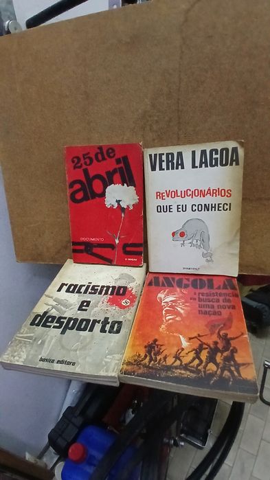 Livros antigos / potiticos história