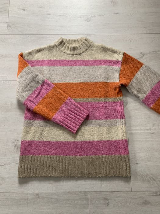 Sweter H&M cieply alpaka 36