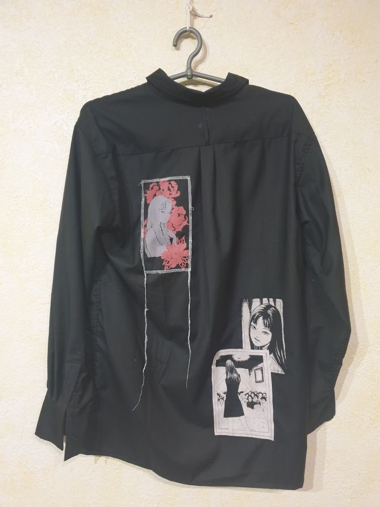 рубашка Yohji Yamamoto (s'yte) x Junji Ito аниме манга