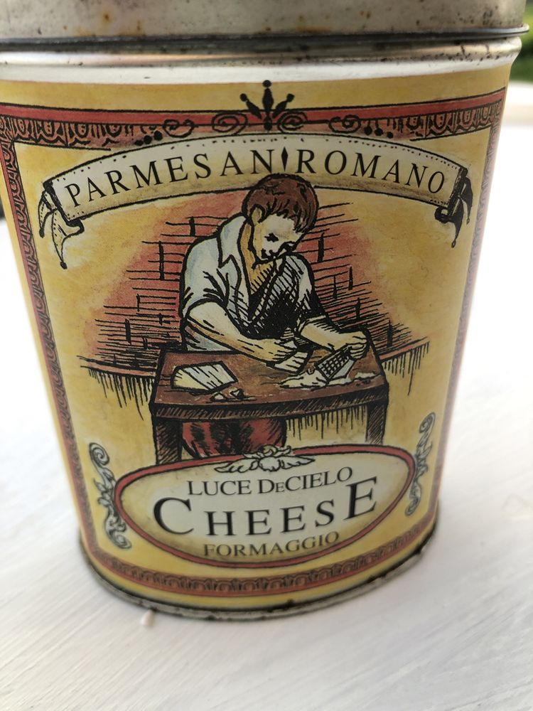 Vintage Cheese Shaker Tin