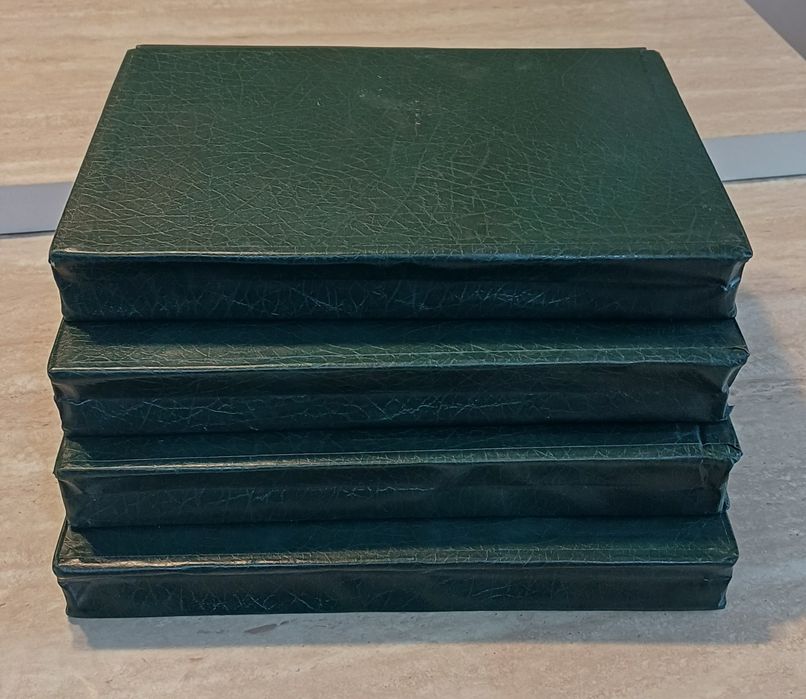 Klasery filatelistyczne PRL 16 kartek 4 sztuki