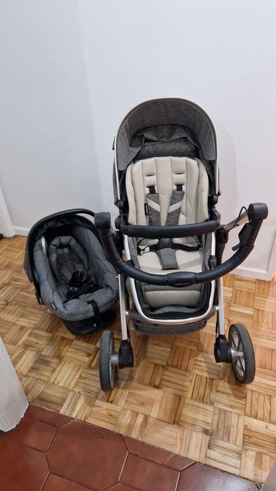 Carrinho bebé 3 em 1 CARBEBÉ Fusion