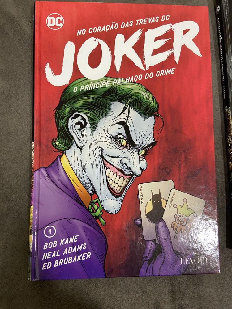 Coleção de banda desenhada- Joker; esquadrão suicida; Joker & Harley