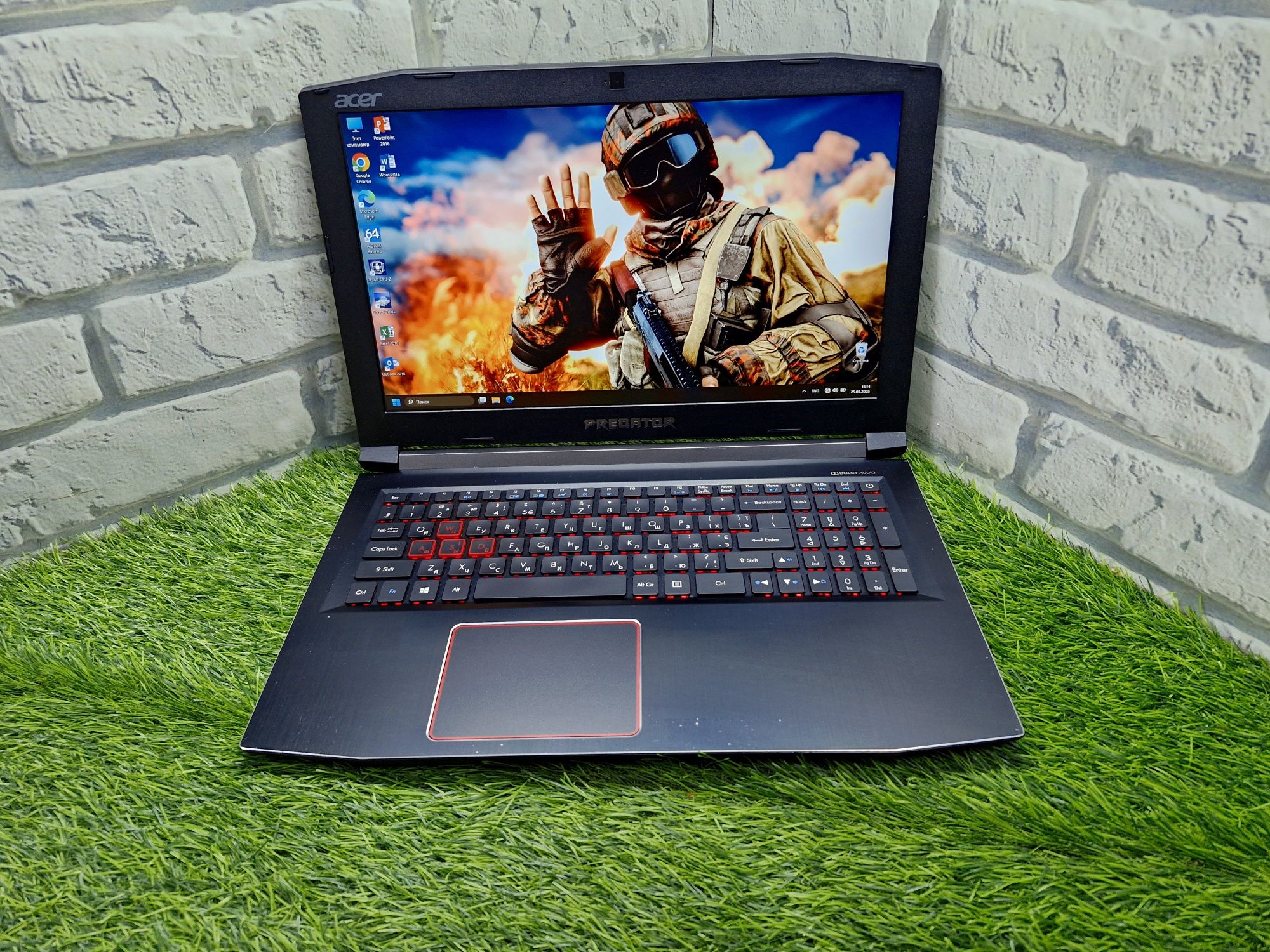 Магазин:Acer PREDATOR G3/Core i7-7700HQ/16gb/500SSD/GTX 1060 6ГБ/Ноут.