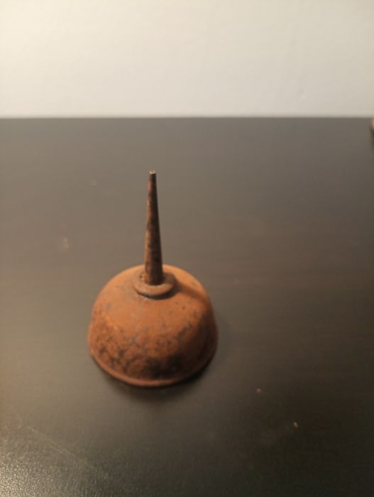 Frasco de oleo para maquinas de costura	Muito Antigo