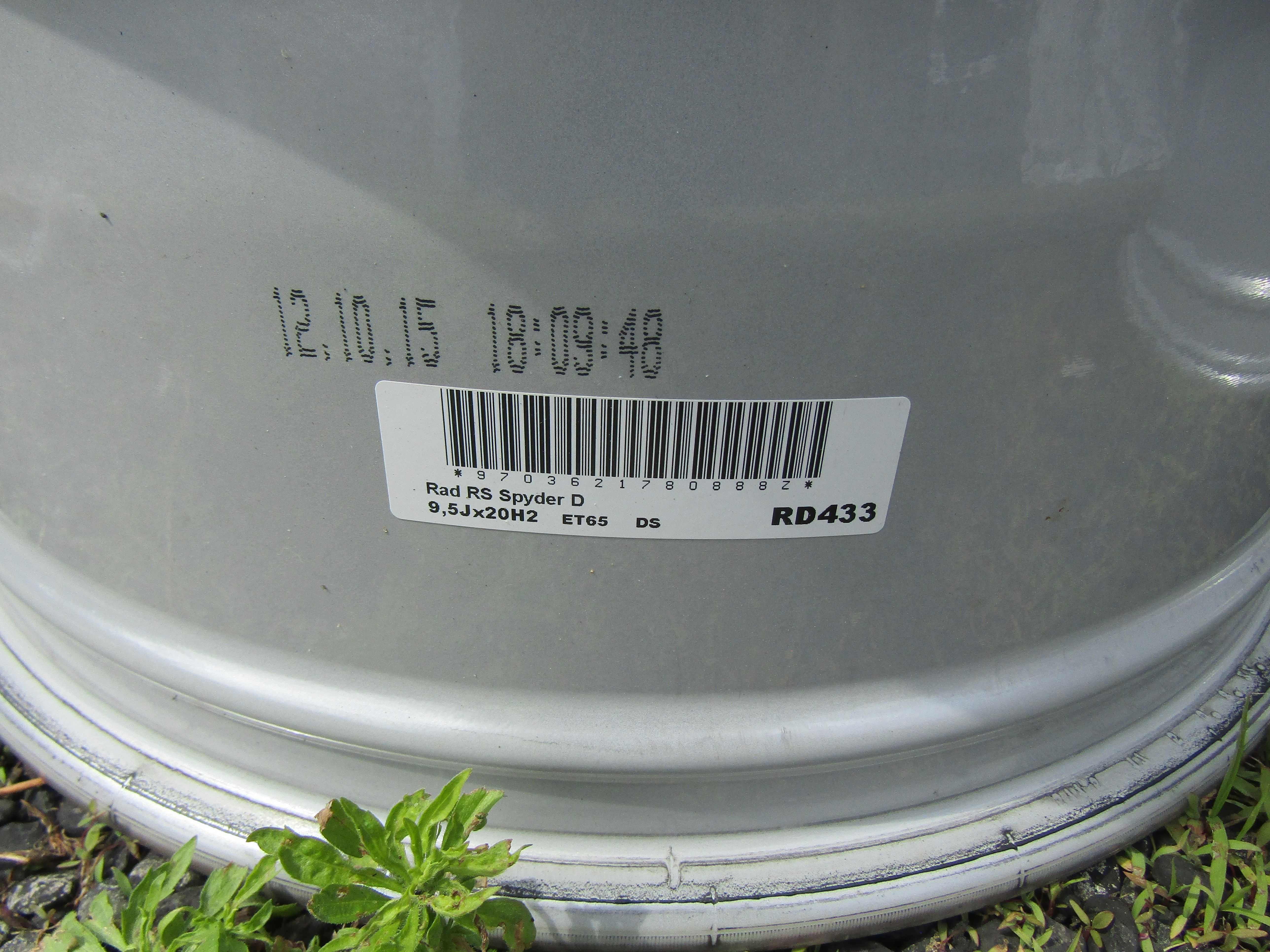 Felgi Aluminiowe 20 5X130 PORSCHE 9.5J 10.5J ET 65