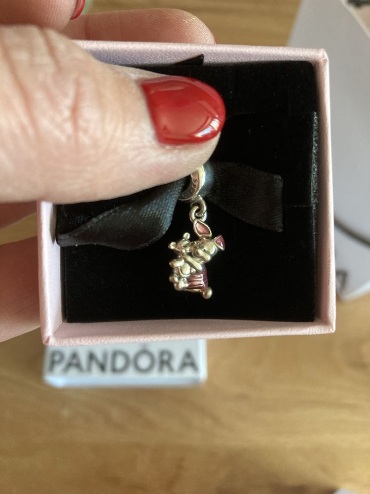 Charms Pandora Disney nowy w pudełku prosiaczek Kubuś