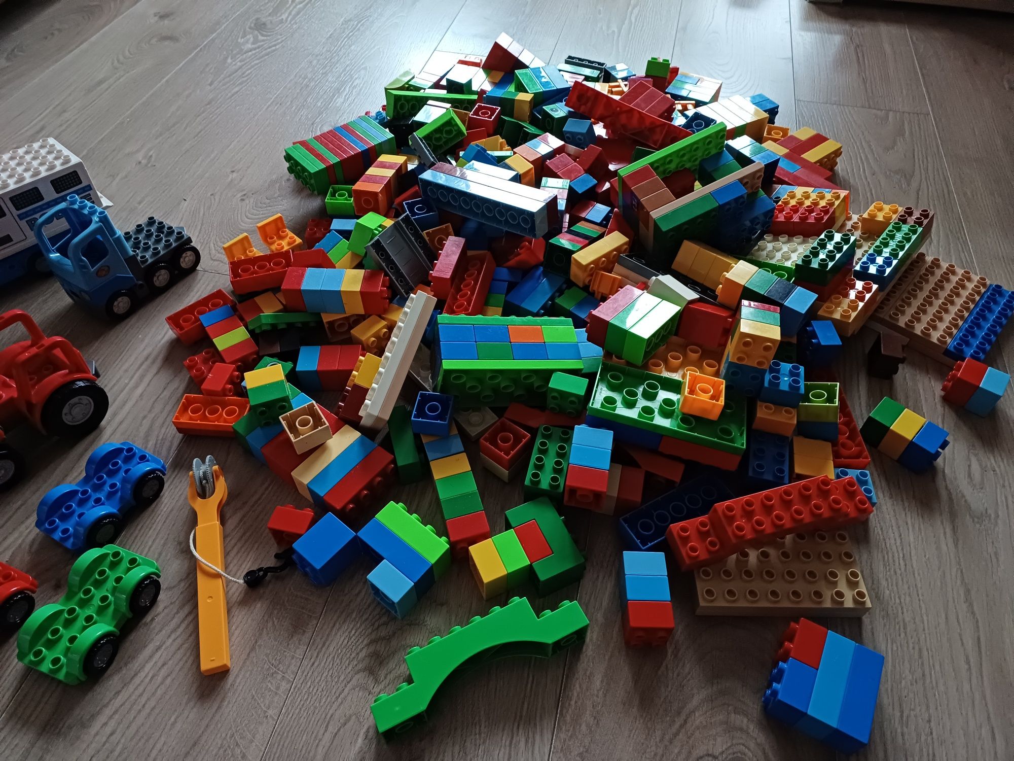 Zestaw duży  LEGO klocków duplo