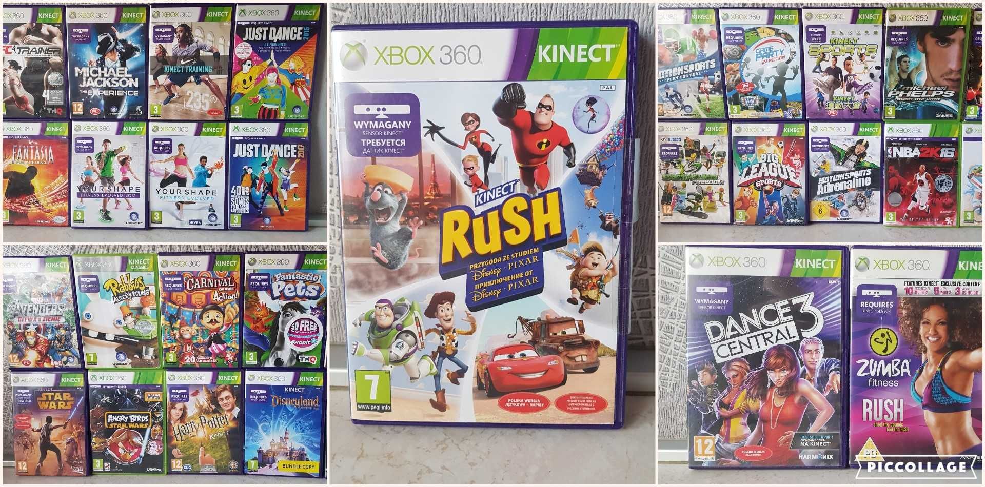 Gry xbox 360 monster just crash forza kinect