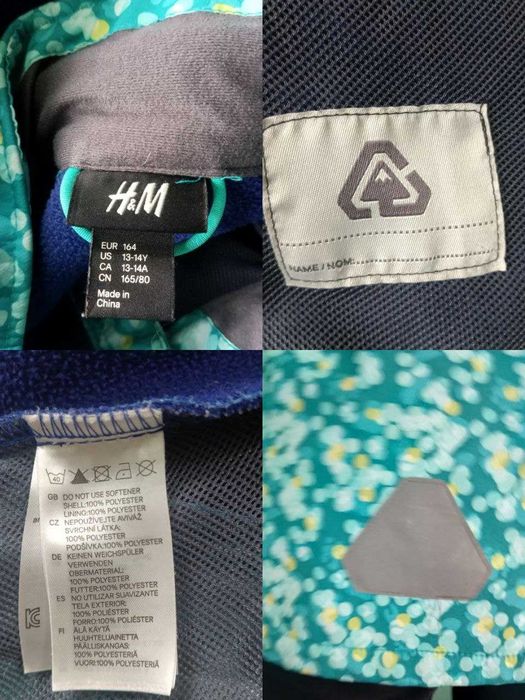 Куртка-дощовик H&M жіночий, дождевик р.40-44, рост 164-165см EUR XS