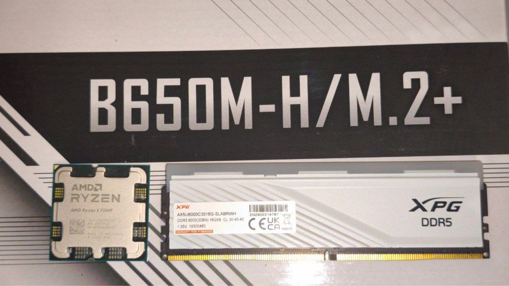 Комплект Ryzen 5 7500f Asrock B650M-H/M2