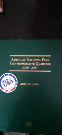 Монеты коллекция американских квотеров-Национальные парки,100% подбор