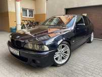 BMW Seria 5 E39 525i M-Pakiet Individual Carbonschwarz Manual Perfekcja TOP