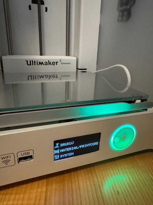 DRUKARKA 3D Ultimaker 3 EXTENDED 100% sprawna! profesjonalna