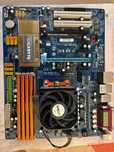 Płyta Gigabyte GA-M57SLI-S4 + procesor + karta graficzna - cichy NAS