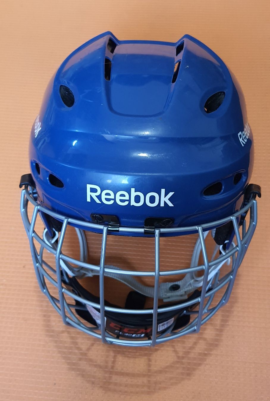 Шолом хокейний дорослий Reebok M 53-58, Решітка  CCM FL 49 M, Візор,