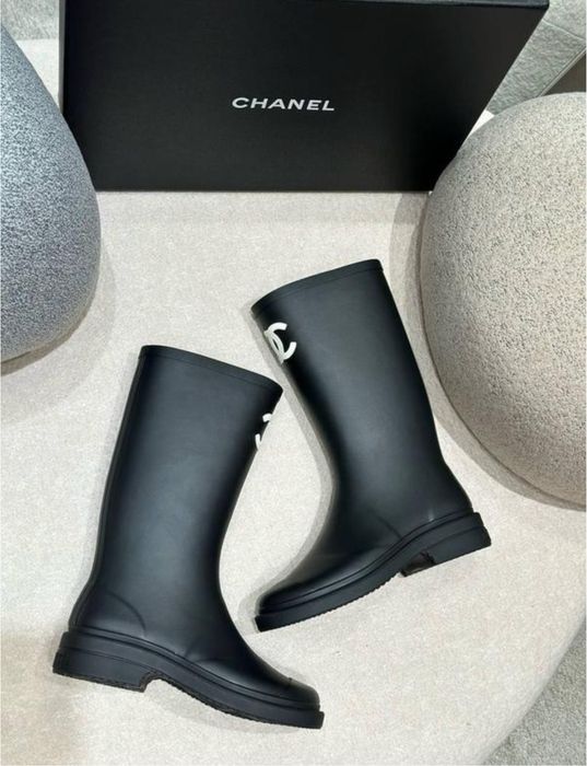 Резиновые сапоги Chanel
