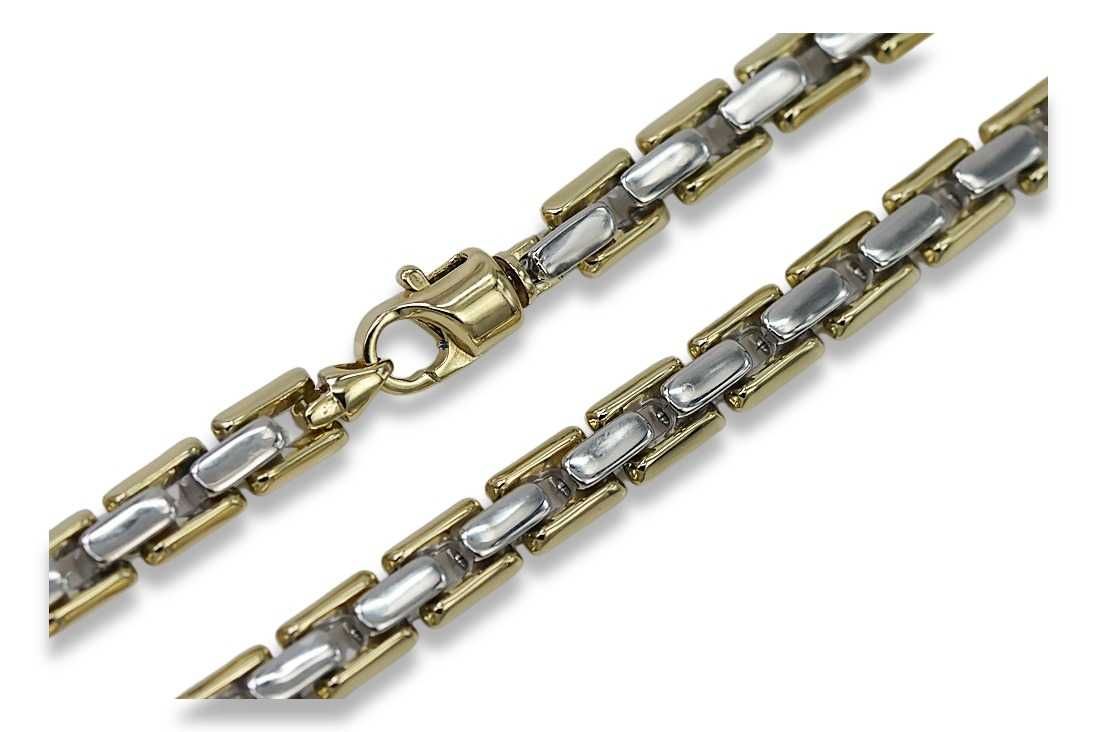 Złota bransoleta męska 14k 585 włoska cb079yw Wrocław
