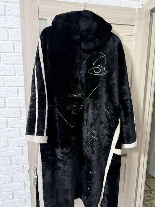 Зимова куртка дублянка жіноча шкіра