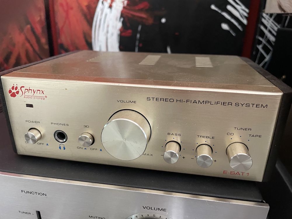 Mini wzmacniacz stereo HiFi Sphynx E-sat1