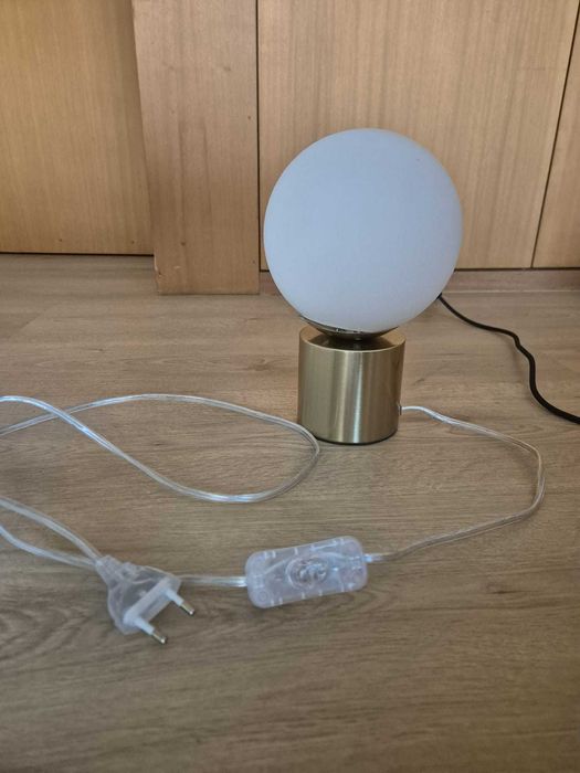 Candeeiro barato dourado