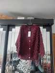 Nowy sweter kaktus Minouu bordo