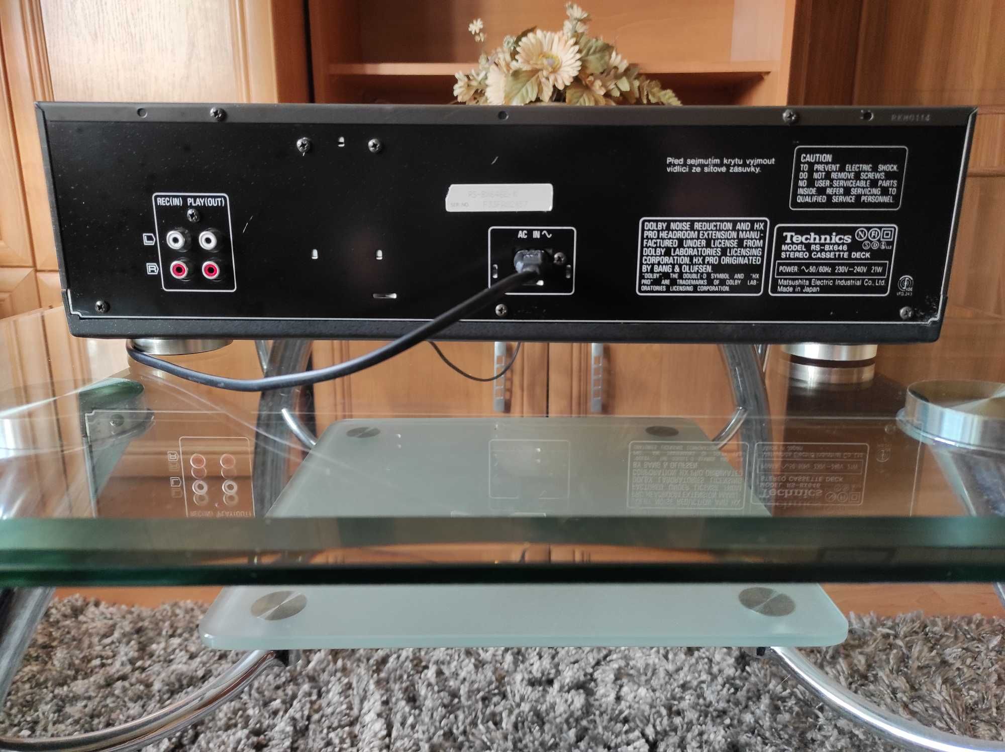 Magnetofon Technics RS-BX646