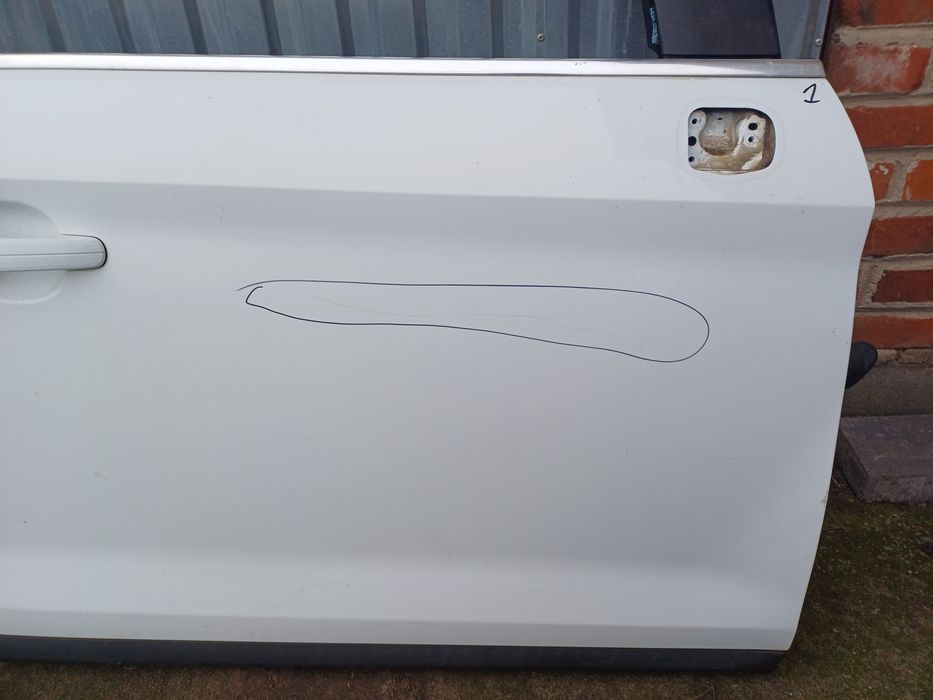 Drzwi prawy przód Ford Kuga Mk 1 kolor 58 biały