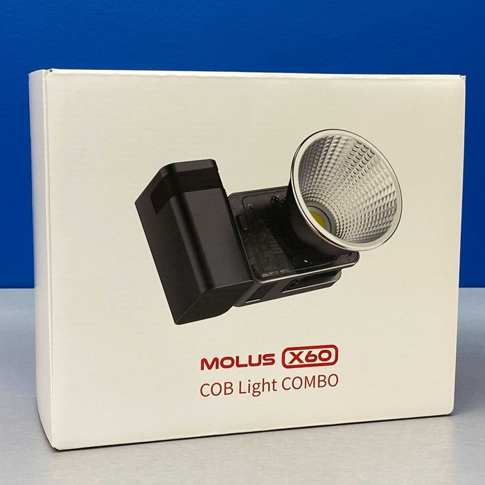 Zhiyun Molus X60 COB Light Combo | 60W | SELADO | 3 ANOS DE GARANTIA