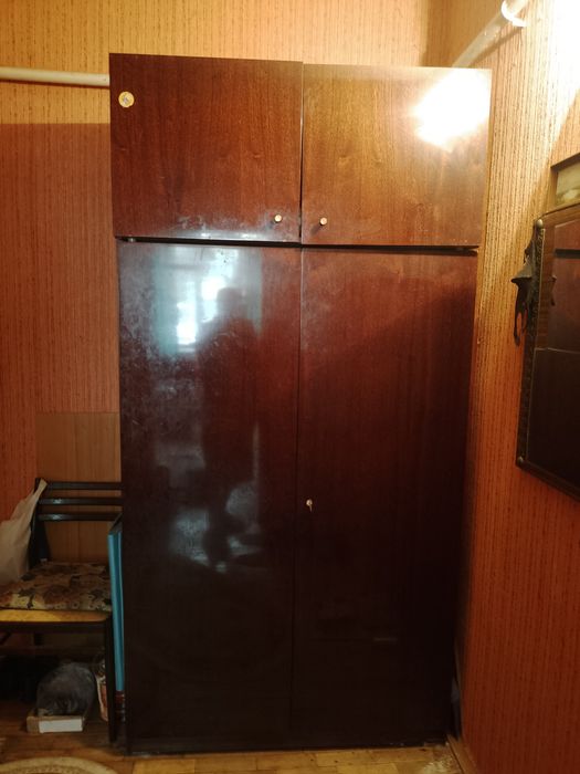 Шафа для одягу двохсекційна