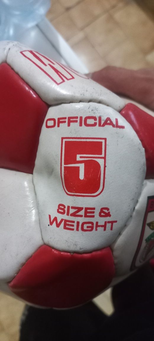 Vendo duas bolas do benfica oficiais