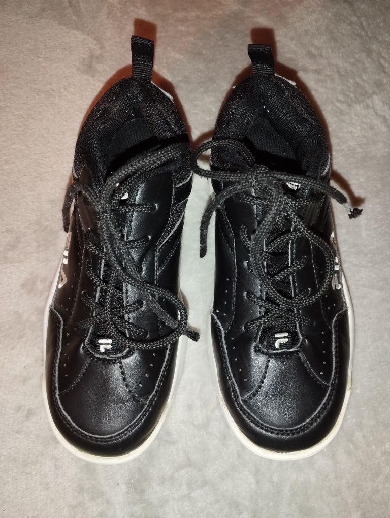 Fila disruptor czarne sneakersy dziewczęce 33 22 cm