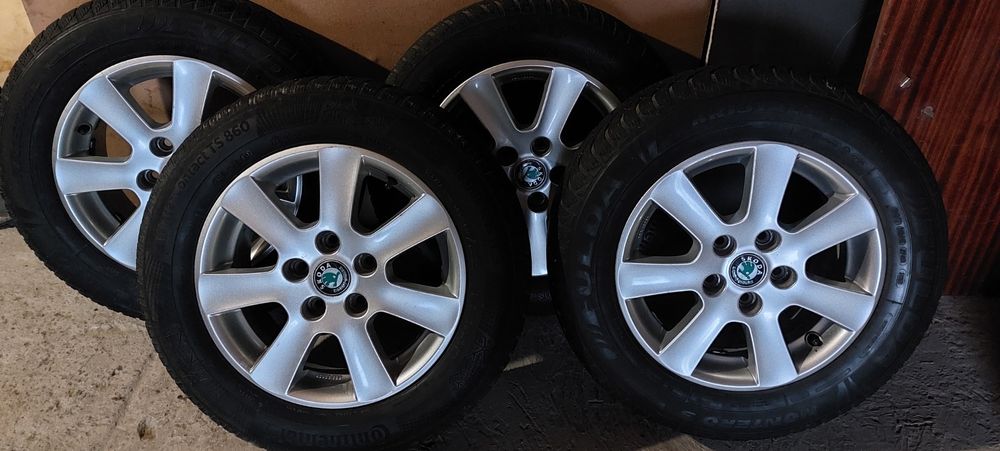 Диски R15 на Skoda