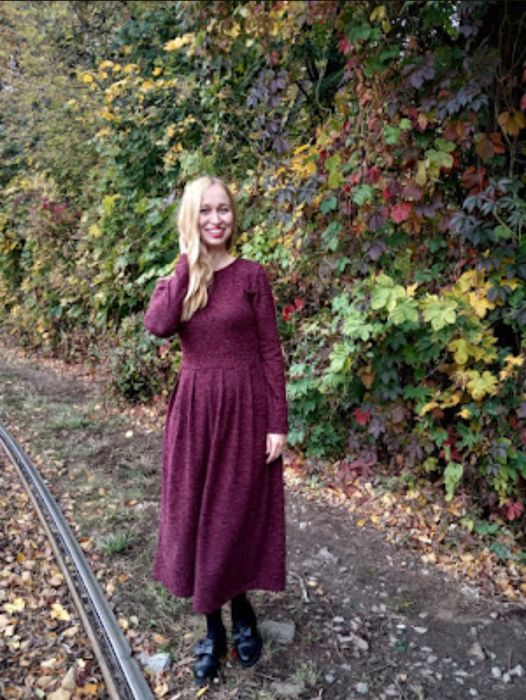 Сукня з трикотажу