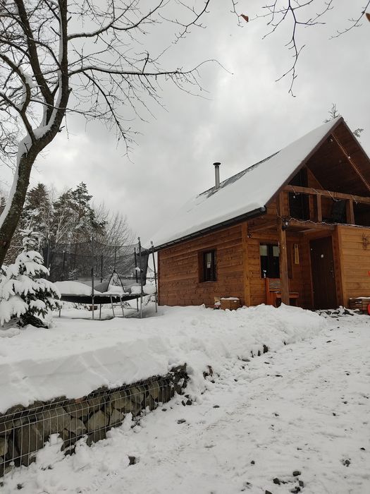 Domek z basenem jacuzzi i sauną