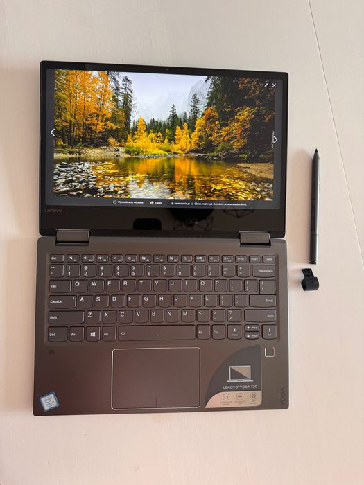 Laptop 2 w 1, Lenovo Yoga 720 13,3" i7 /8GB/ 256GB SSD/ DOTYK/ RYSIK