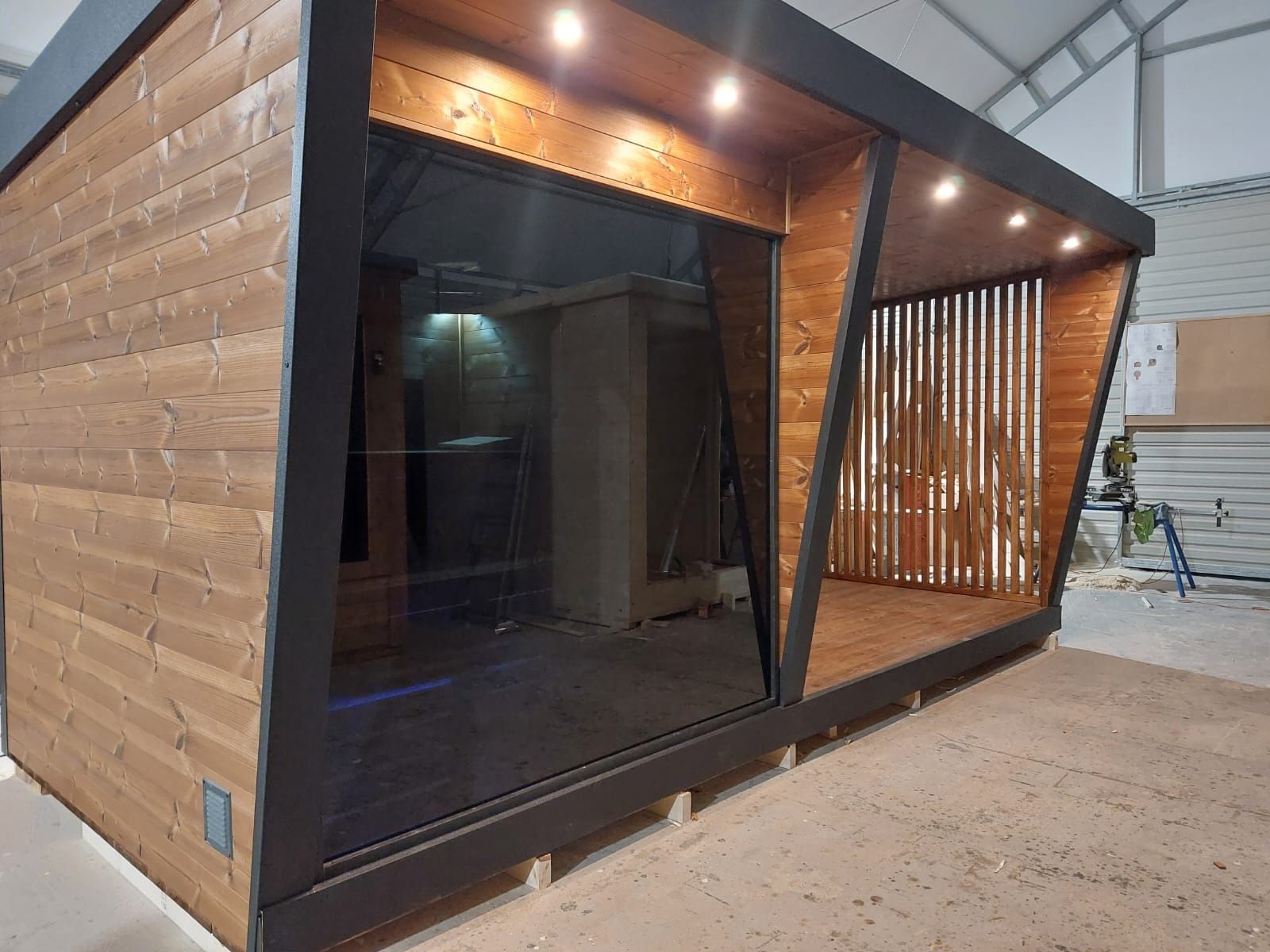 Sauna ogrodowa premium 2,3x5,2m termo  Piec JBL raty Leasing

29 000
