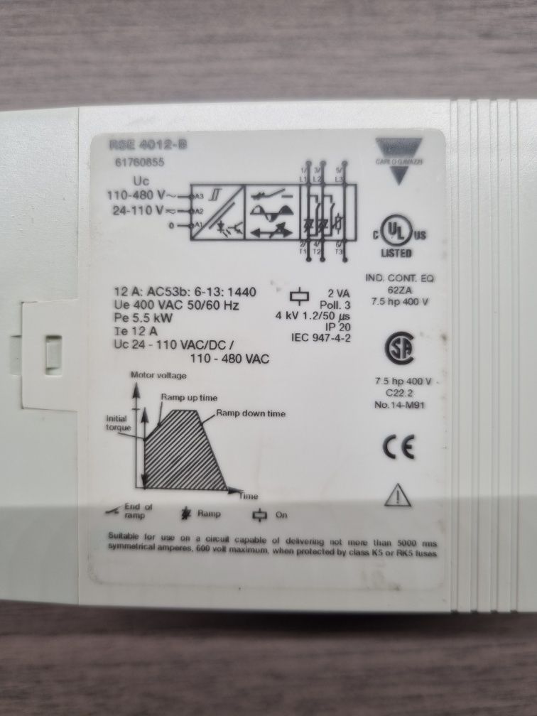 Softstart. RSE 4012- B