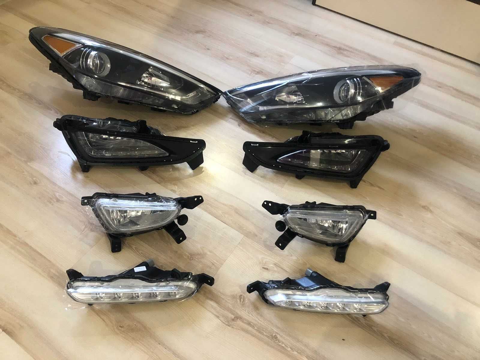 Фара LED Hyundai Tucson 2016-2018 DRL ПТФ ДХО туманка Туксон фары