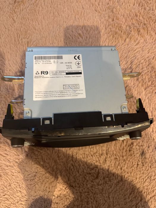 Oryginalne Radio Toyota Verso