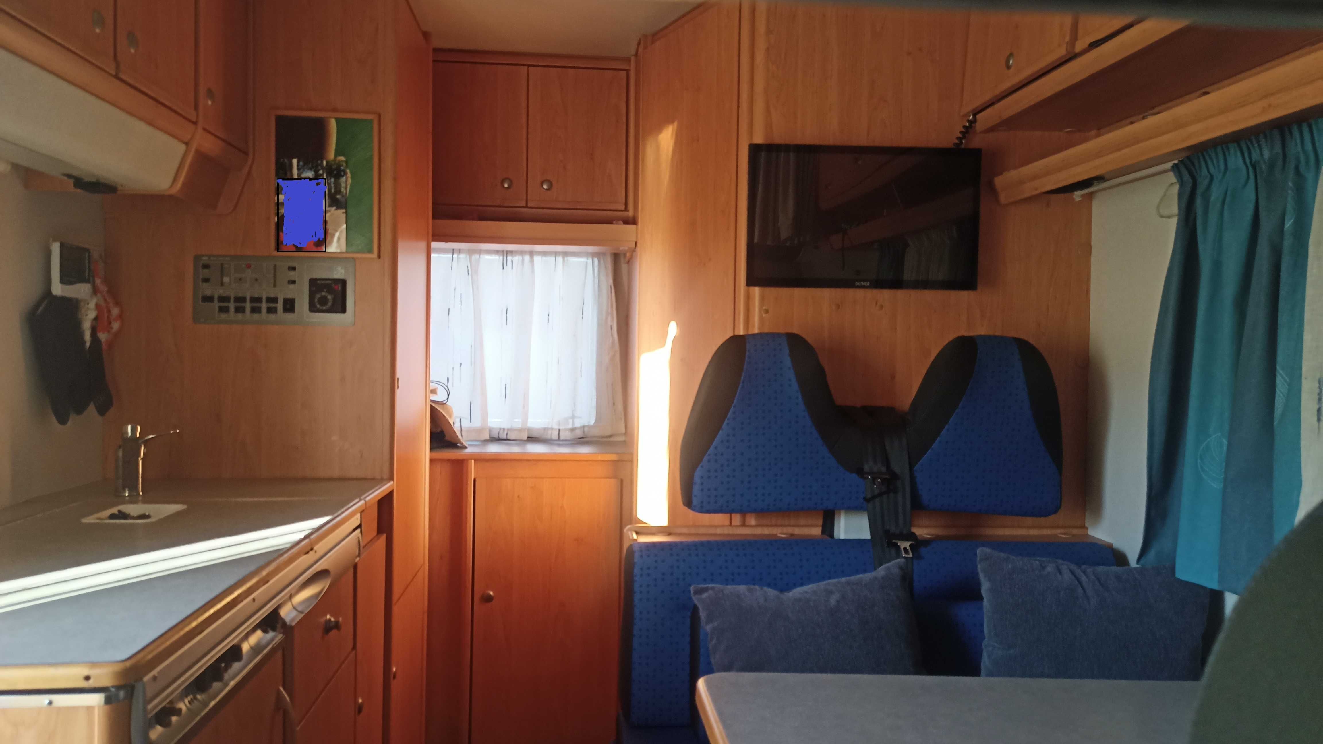Autocaravana Knaus, troco por perfilada até 6m