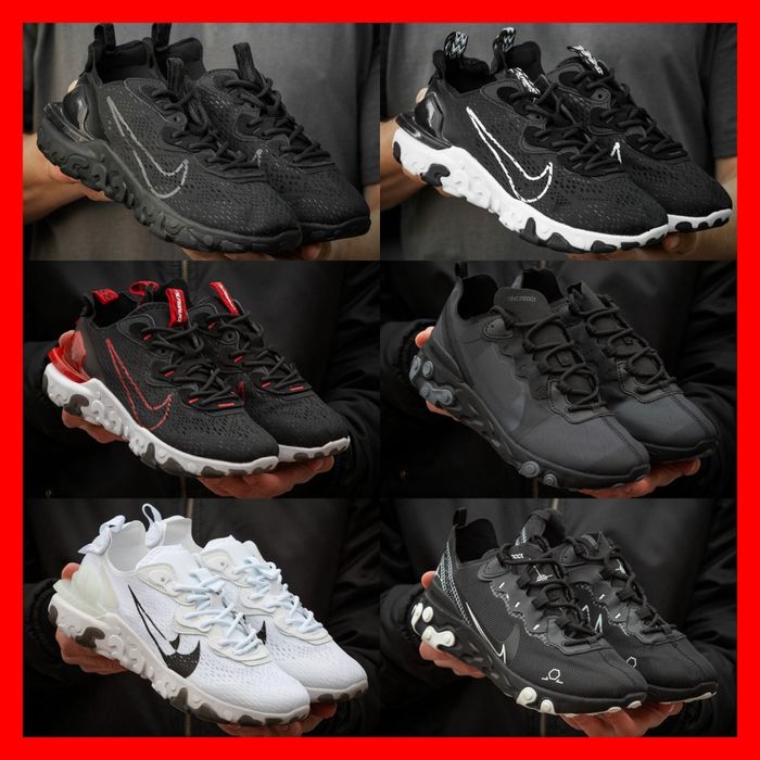БЕЗ ПЕРЕДПЛАТИ‼️ Кросівки Nike React Vision / Унисекс, 36-45, ПРЕМІУМ