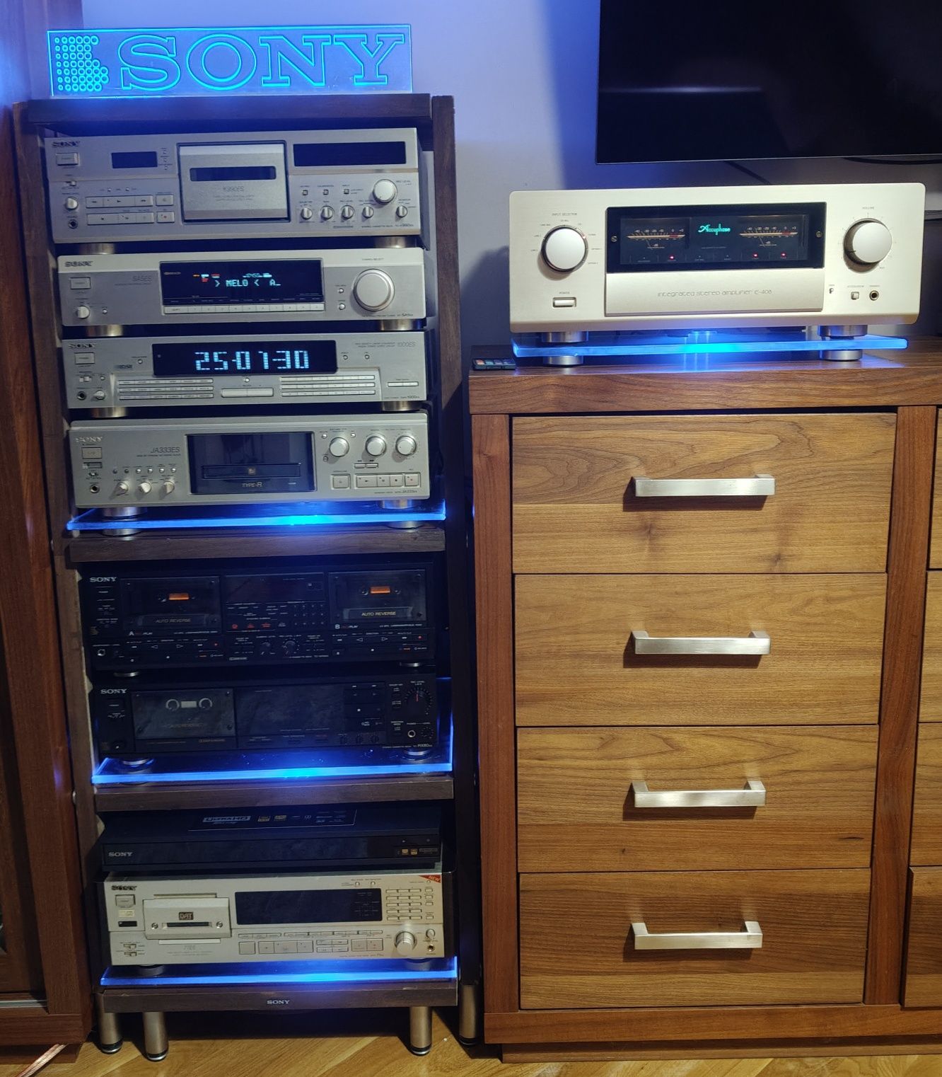 SONY TC-K990ES złoty