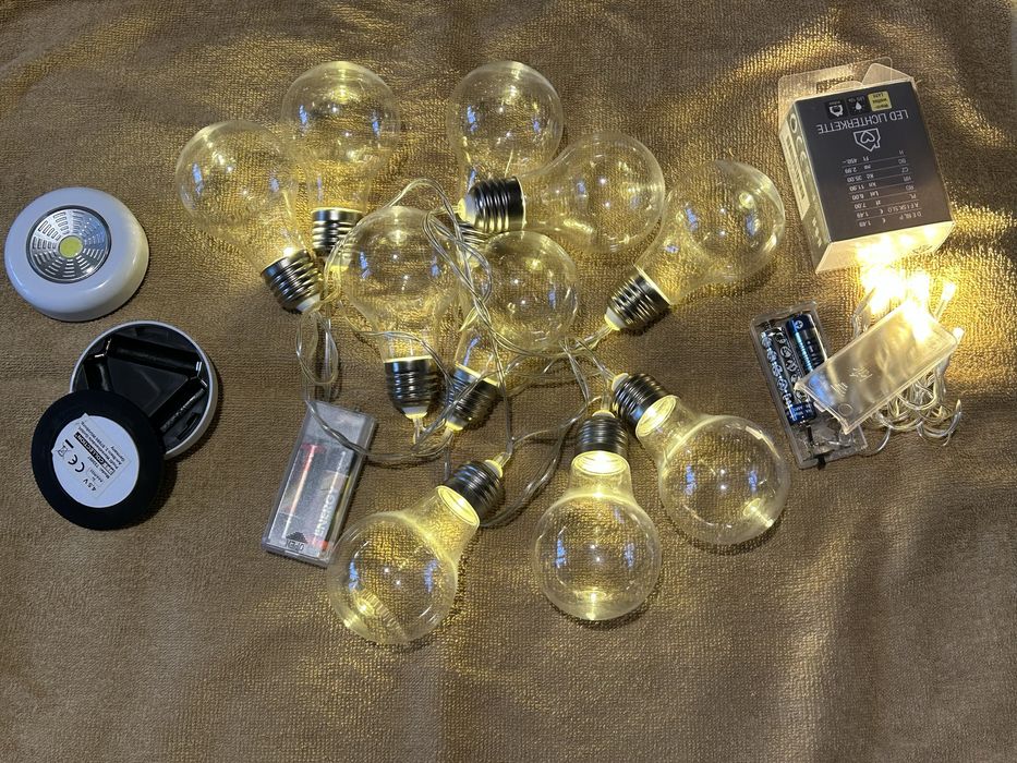 Гірлянди, світильники