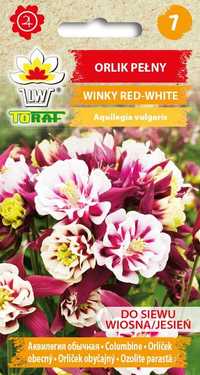 Orlik ogrodowy Winky Red-White 0,1g Toraf x 10szt