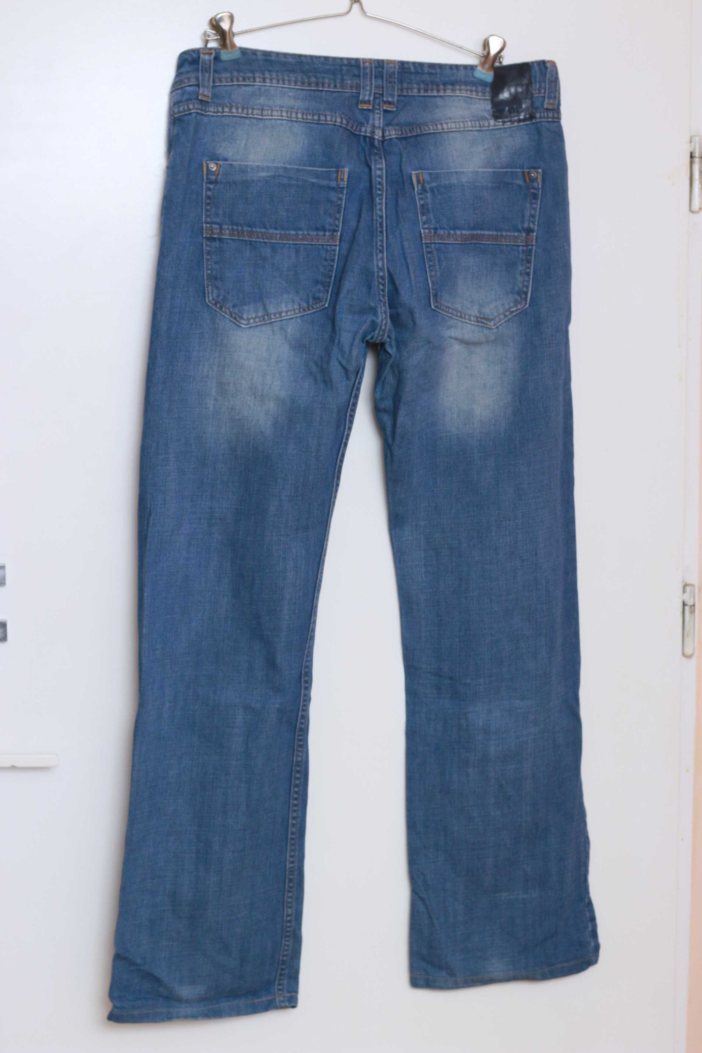 Tom Tailor Jeans szer 45cm dług 104cm jeans spodnie indygo denim