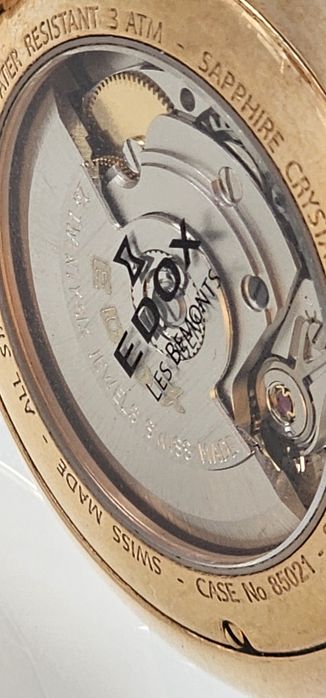 Zegarek Edox automat open Heart